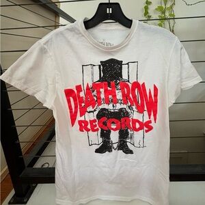 Death Row Records White T-Shirt